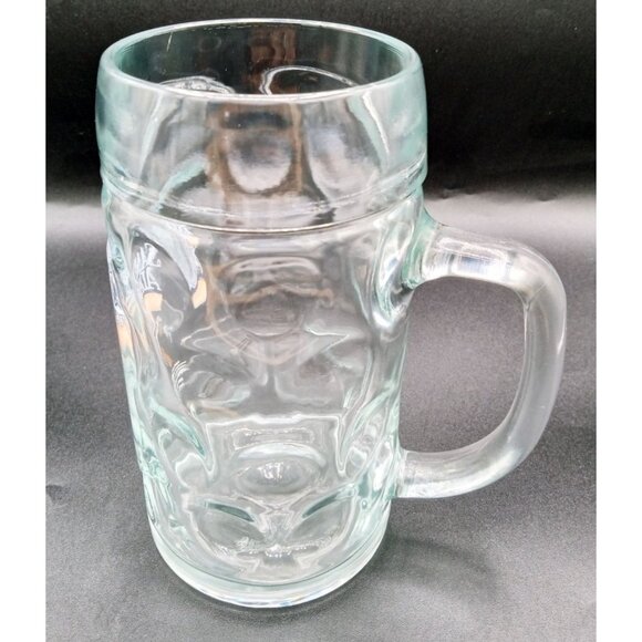 Samuel Adams Octoberfest Glass Beer Stein Mug with Handle 1L Vintage Barware 6.5 - Picture 7 of 16